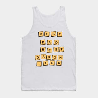 Best Dad Best Daughter Tank Top